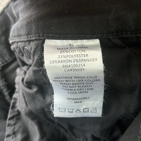 Joes Jeans Washed Black Distressed Holed Knee size 31 Great Condition Nordy Rack - Picture 4 of 12